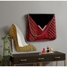 Cheetah Stiletto Metal Wall Art, , large