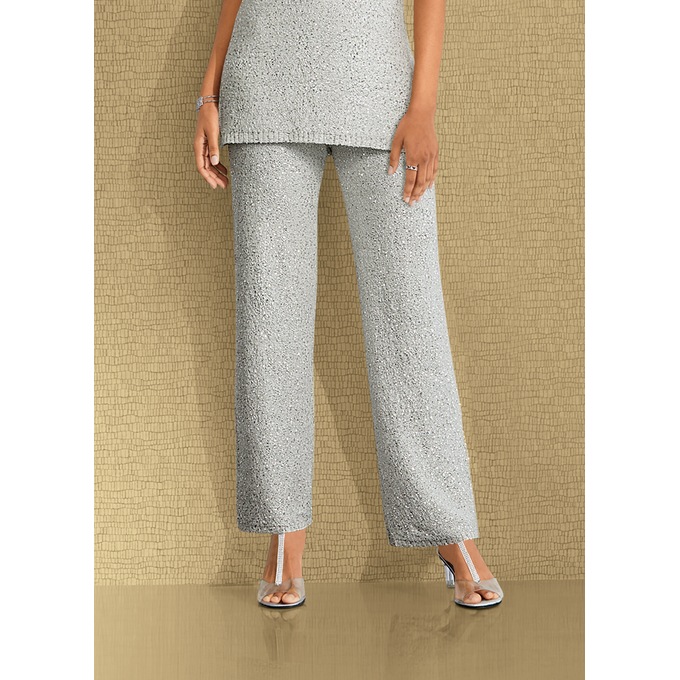 Sequin Embellished Pant, , large