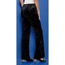 Crushed Velvet Bootcut Jean, , large