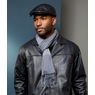Men&#39;s Plaid Scarf, , large