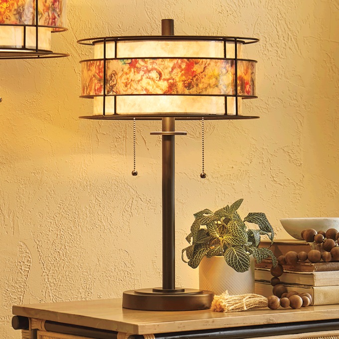 Iron Mica Lamps, , large