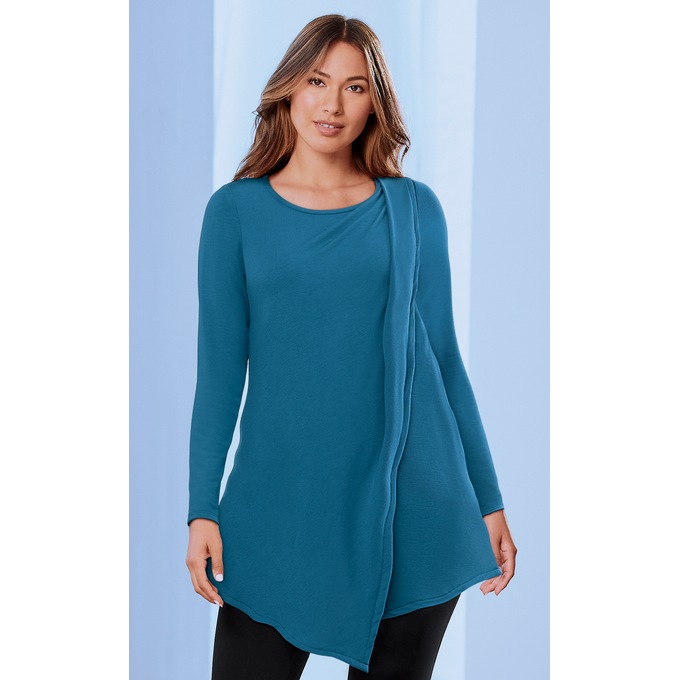 Lexa Cross Neck Top, , large