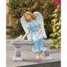 Solar Angel on Bench, , large