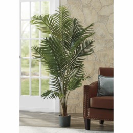 6&#39; Faux Palm Tree, , large