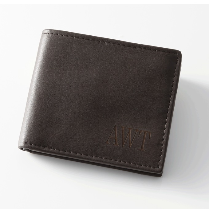 Lambskin Wallet, Brown, large