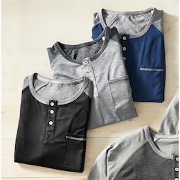 3-Pack of Raglan Shirts, , large