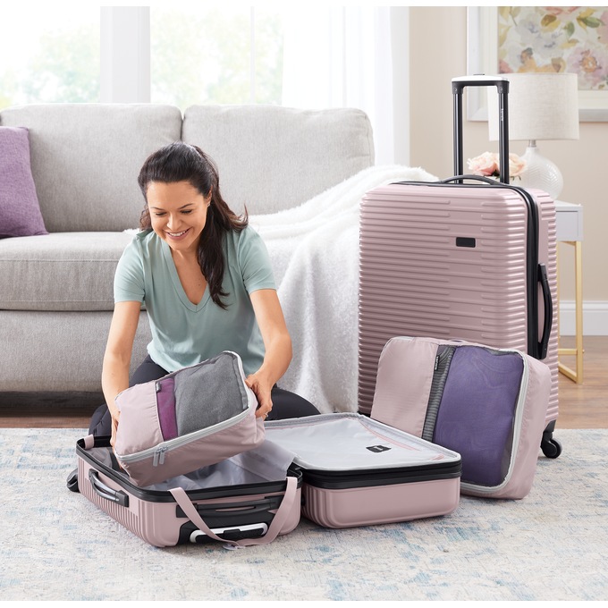Kensie 4-Piece Expandable Hardside Luggage Set, , large