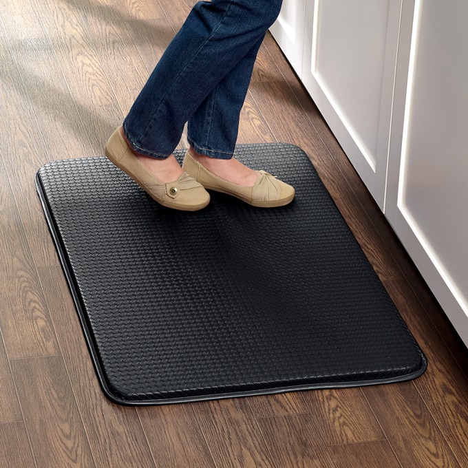 Oversized Cushioned Anti-Fatigue Kitchen Mat (Grateful)