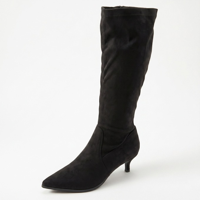 Amanda D'laurie Tall Faux-Suede Stretch Boot for Women, , large
