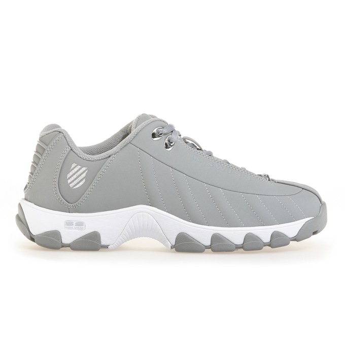K-Swiss Men's Cross Training Shoe, Neutral Gray Silver, large