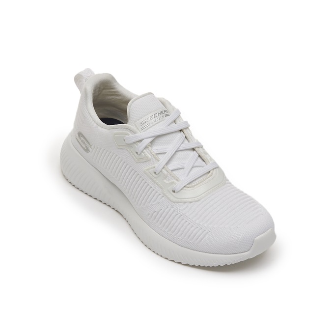 Skechers Women s Bobs Sport Squad Tough Talk Sneakers White 9.5