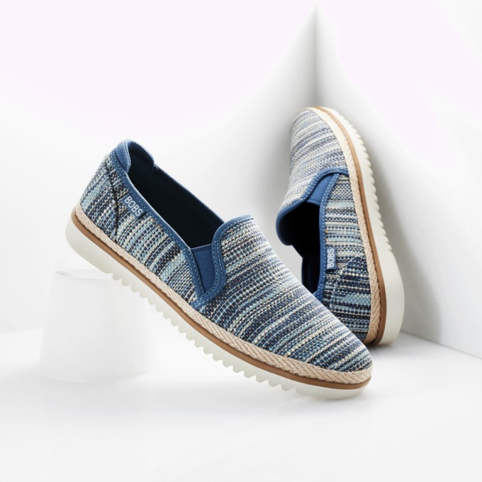 Women's Bobs Flexpadrille Lo Slip-On with Memory Foam Footbed by Skechers, , large