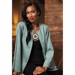 Miranda Faux-Suede Jacket, , large