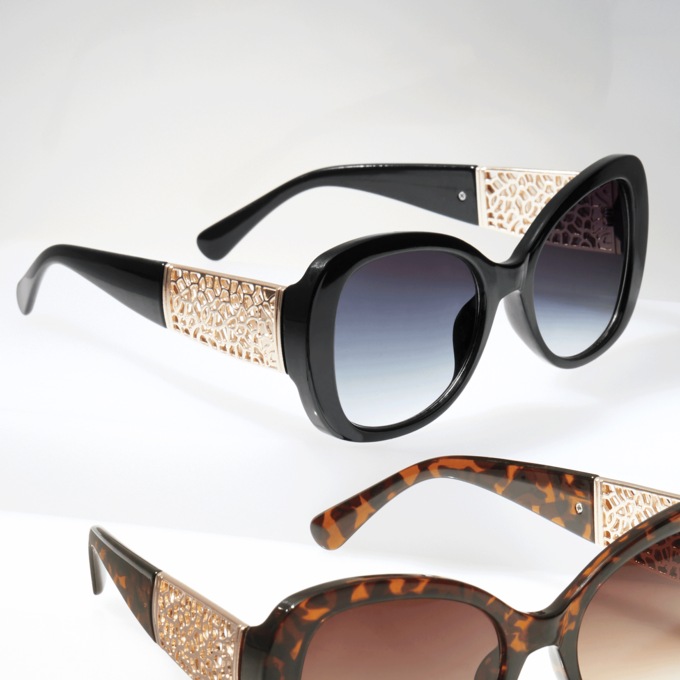 Tempo Sunglasses, Black, large