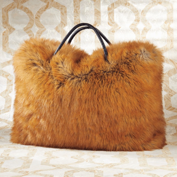 Azalea Wang Roxana Faux Fur Bag, , large