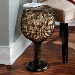Wine Cork Storage Table, , large