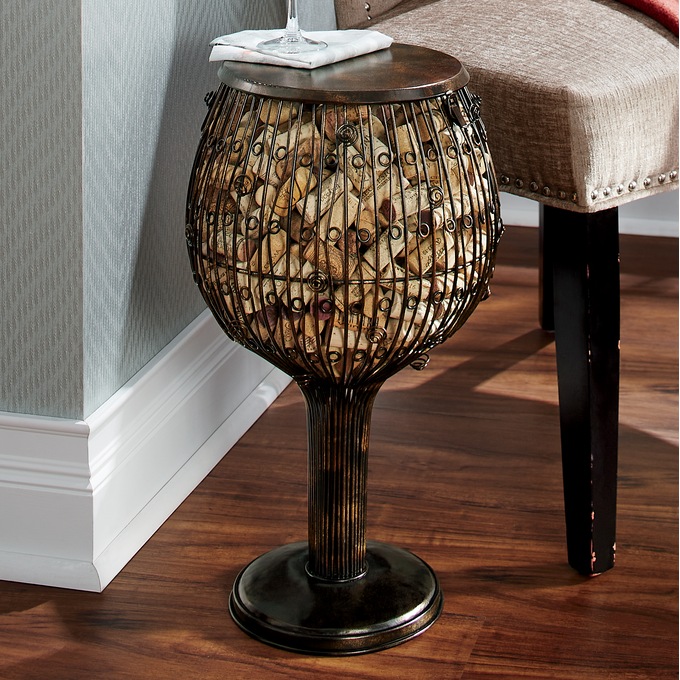 Wine Cork Storage Table, , large