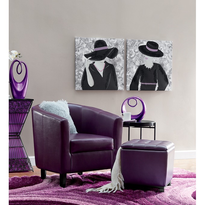 Coquette Lady Canvas, , large