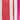 Personalized Striped Pouch, Pink Stripe, swatch