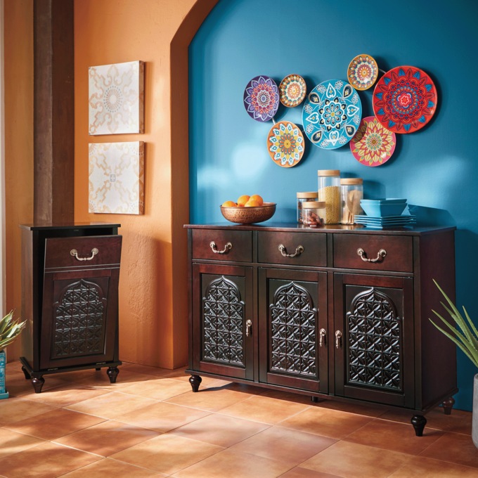 Moroccan Plate Art, , large