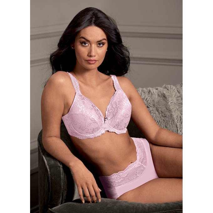 Lace-Trim Bikini Panty, , large