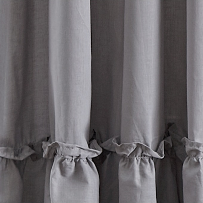 Cottage Voile Valance, , large