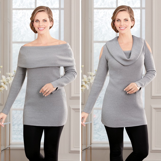 Elisa 2-Way Sweater, , large