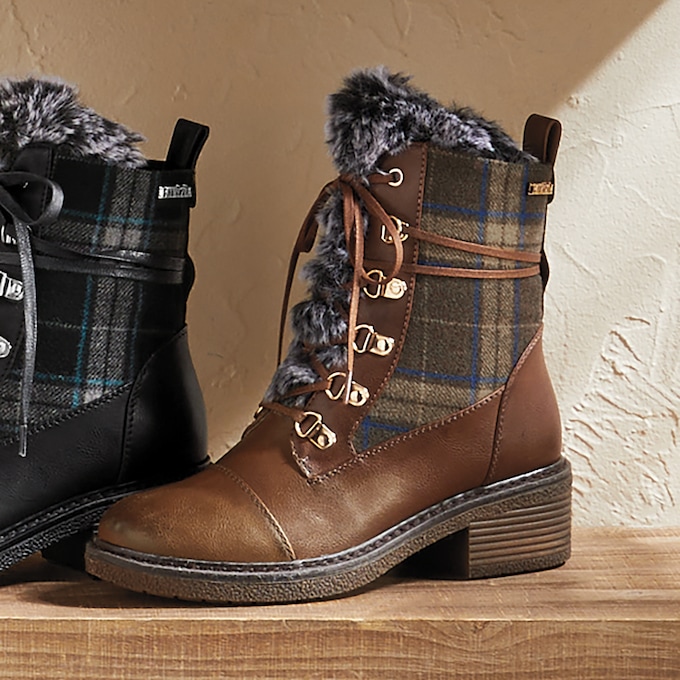 L&rsquo;Artiste Hilvia-Flany Lace-Up Boot by Spring Step, , large