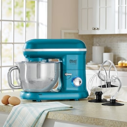 Chef Tested Stand Mixer and 3-Piece Attachment Set, , large