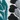 Marta Chenille Bedspread, Teal, swatch