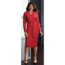 Aspen Cable-Knit Sweater Dress, , large