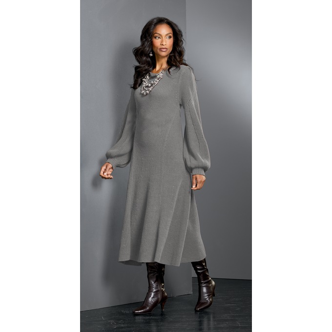 Kasey Sweater Dress, , large