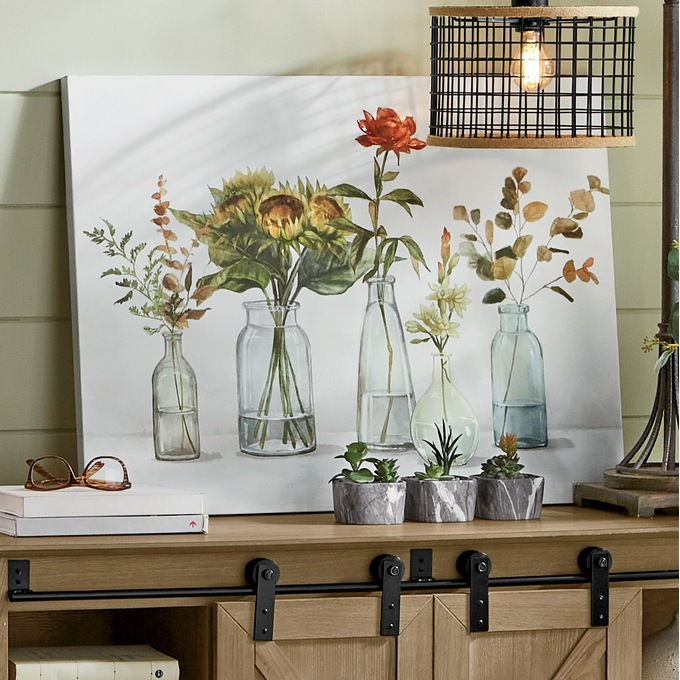 Fresh Picked Flowers Canvas, , large