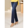 Sophia Women&rsquo;s Slim Jean in Stretch Denim with Rhinestones and Studs, , large
