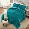 Color Connection Corduroy Down-Alternative Comforter Set, , large