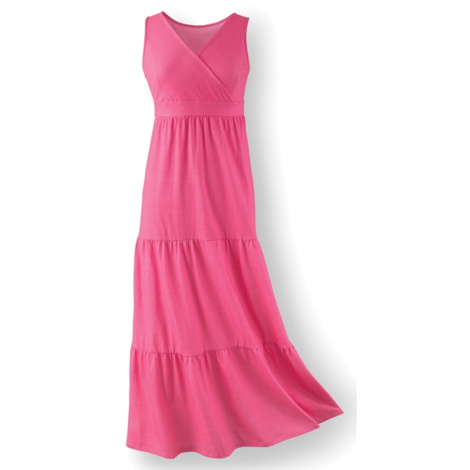 Must-Have Knit Maxi Dress, Pink, large