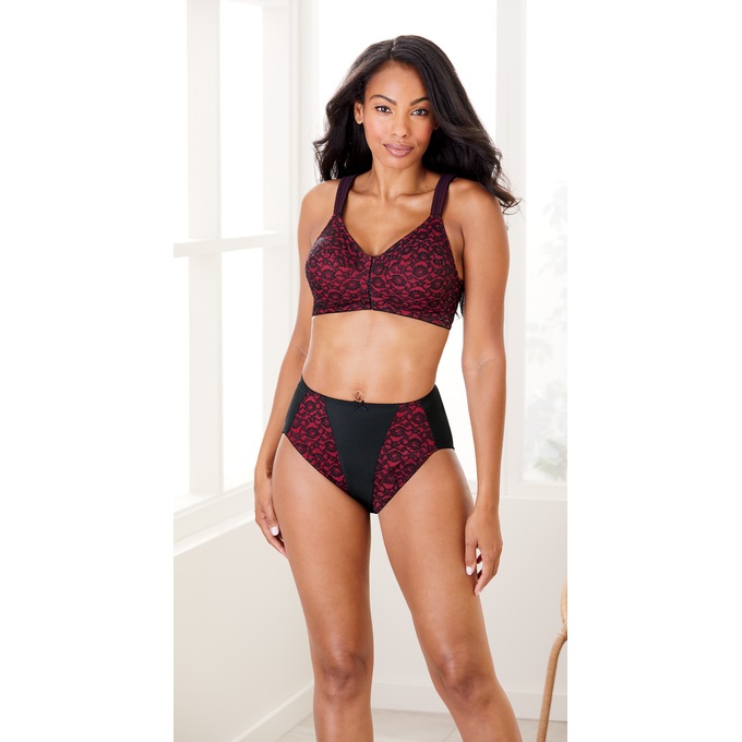 Allover Lace Brief, , large