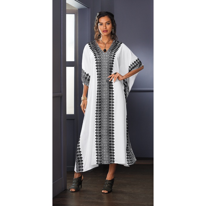 Manaia Long Caftan, , large