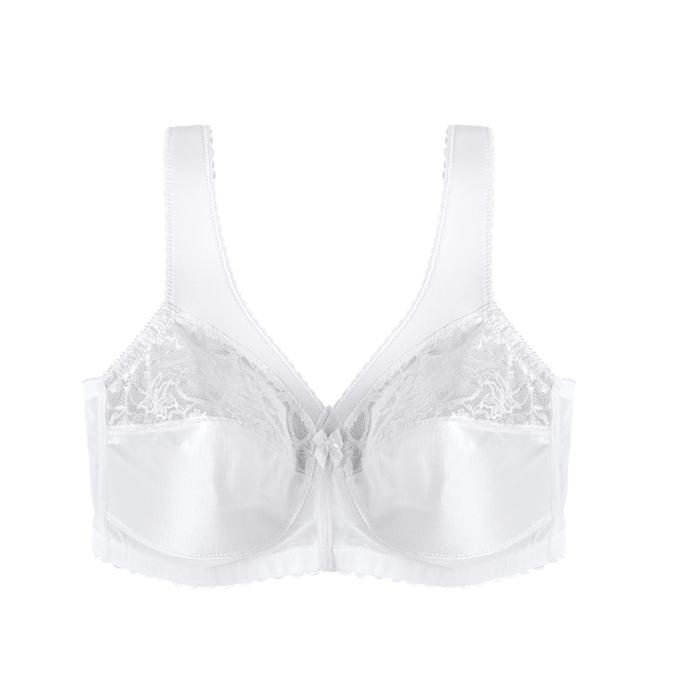 Glamorise® MagicLift® Full Figure Support Bra, White, large