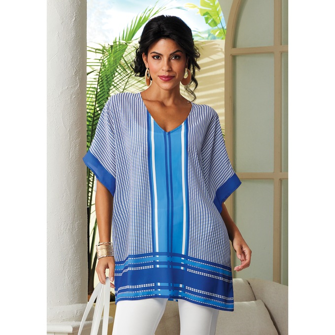 Glennon Bold Printed Blouse, , large