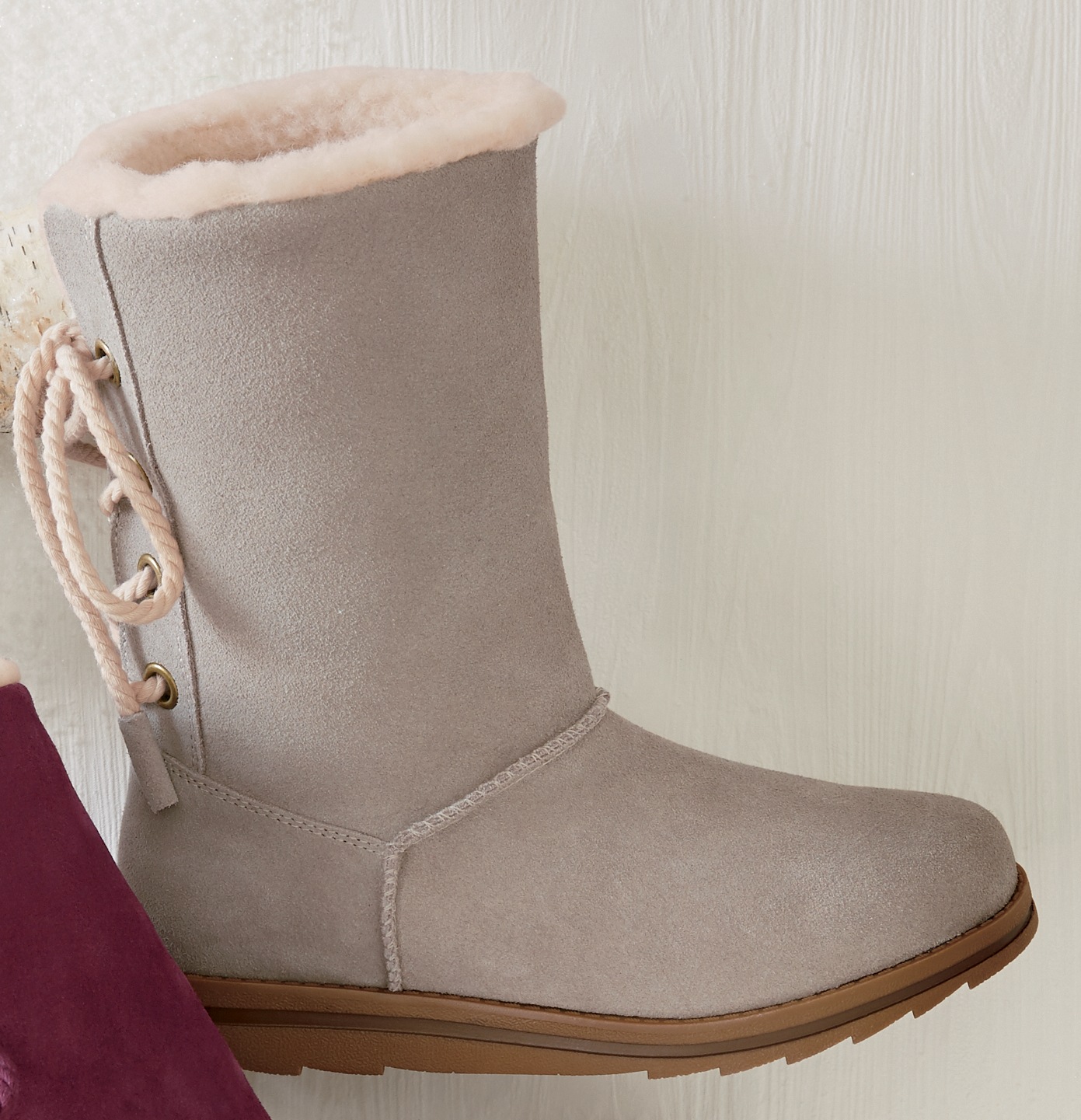 MUK LUKS Ziggy Rodeo Boot | Midnight Velvet