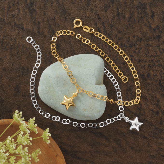 Star Anklet, , large
