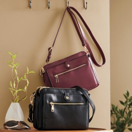 MC Triana II Crossbody with Built-In Card Storage, , large