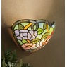 Floral Stained Glass Wallchiere, , large