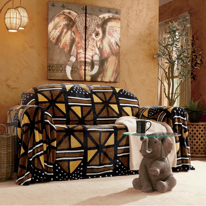 Global Throw-Style Furniture Cover, , large