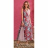 Stripey Floral Maxi Dress, , large