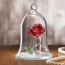 Crystal Rose in Cloche, , large