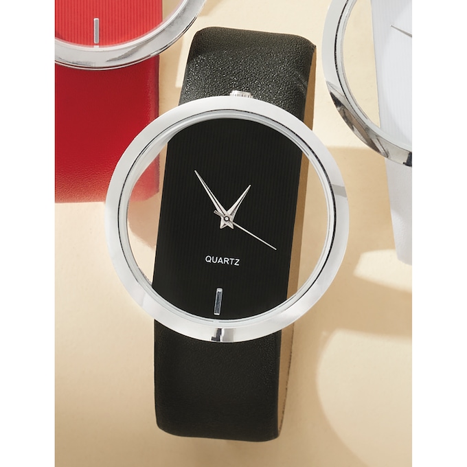 Clear Circle Color Watch, , large