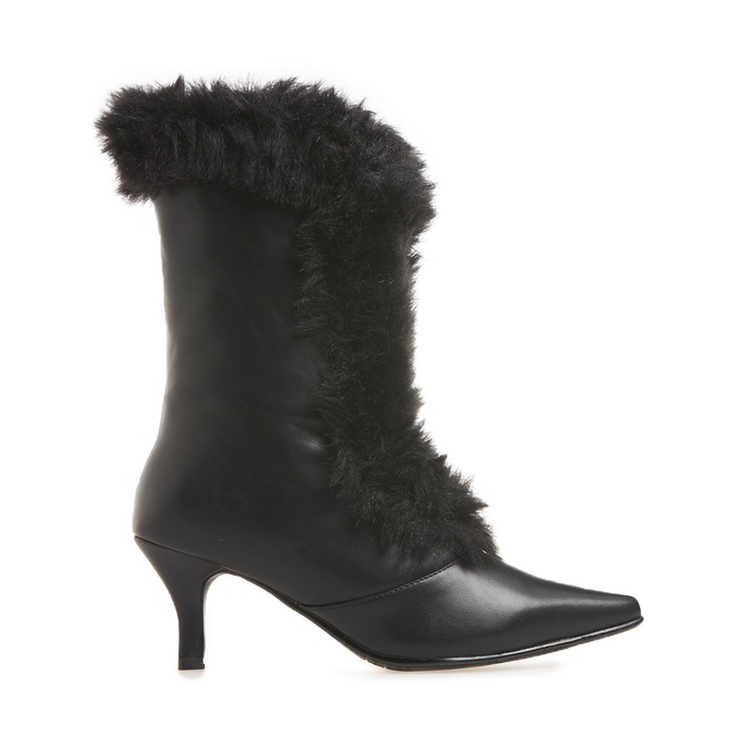 Faux Fur Trim Boot, , large