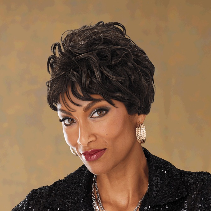 Vivica Fox Human Hair V Wig, , large